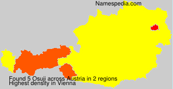 Surname Osuji in Austria Surname Osuji in Austria