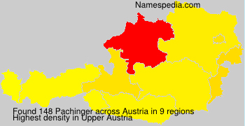 Surname Pachinger in Austria Surname Pachinger in Austria