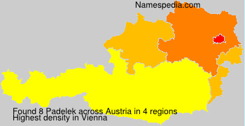Surname Padelek in Austria Surname Padelek in Austria