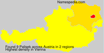 Surname Palisek in Austria Surname Palisek in Austria