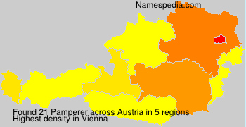 Surname Pamperer in Austria Surname Pamperer in Austria