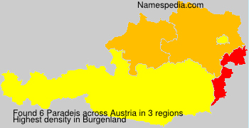 Surname Paradeis in Austria Surname Paradeis in Austria