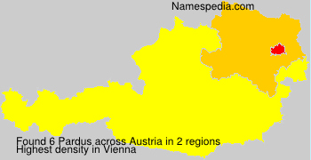 Surname Pardus in Austria Surname Pardus in Austria