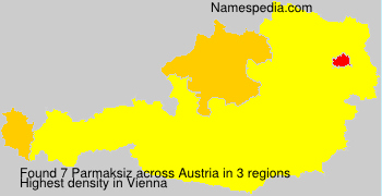 Surname Parmaksiz in Austria Surname Parmaksiz in Austria