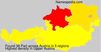 Surname Part in Austria Surname Part in Austria
