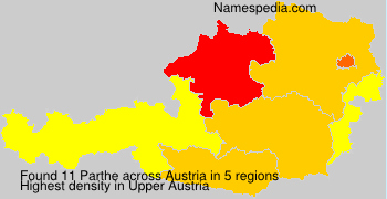 Surname Parthe in Austria Surname Parthe in Austria