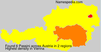 Surname Passini in Austria Surname Passini in Austria