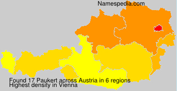Surname Paukert in Austria Surname Paukert in Austria