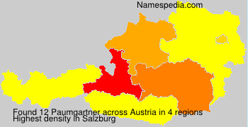 Surname Paumgartner in Austria Surname Paumgartner in Austria