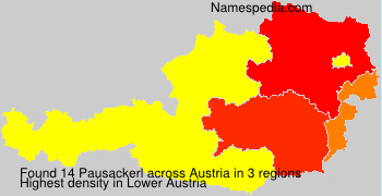Surname Pausackerl in Austria Surname Pausackerl in Austria