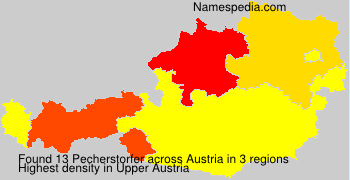 Surname Pecherstorfer in Austria Surname Pecherstorfer in Austria