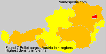 Surname Pellet in Austria Surname Pellet in Austria