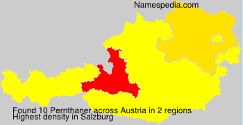 Surname Pernthaner in Austria Surname Pernthaner in Austria