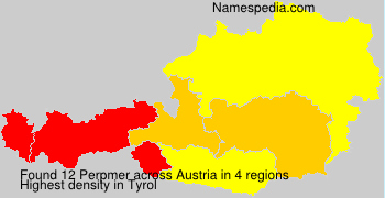 Surname Perpmer in Austria Surname Perpmer in Austria