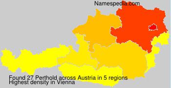Surname Perthold in Austria Surname Perthold in Austria