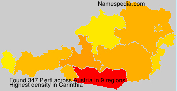 Surname Pertl in Austria Surname Pertl in Austria