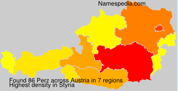 Surname Perz in Austria Surname Perz in Austria