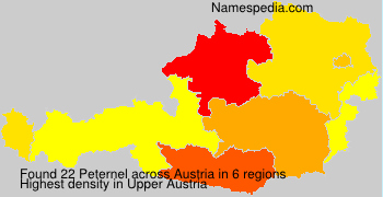 Surname Peternel in Austria Surname Peternel in Austria