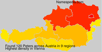 Surname Peters in Austria Surname Peters in Austria