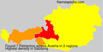 Surname Petrischor in Austria Surname Petrischor in Austria