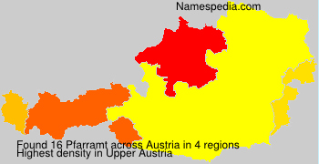 Surname Pfarramt in Austria Surname Pfarramt in Austria