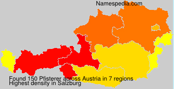 Surname Pfisterer in Austria Surname Pfisterer in Austria