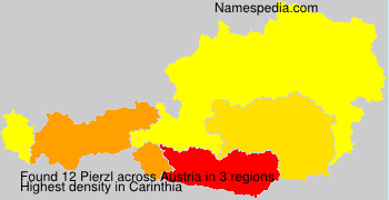 Surname Pierzl in Austria Surname Pierzl in Austria