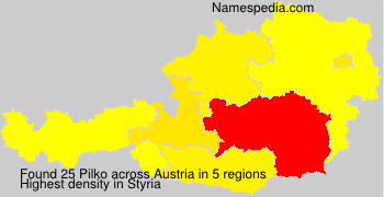 Surname Pilko in Austria Surname Pilko in Austria