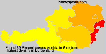 Surname Pimperl in Austria Surname Pimperl in Austria