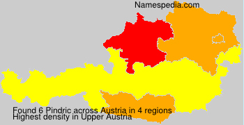 Surname Pindric in Austria Surname Pindric in Austria