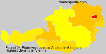 Surname Piotrowski in Austria Surname Piotrowski in Austria