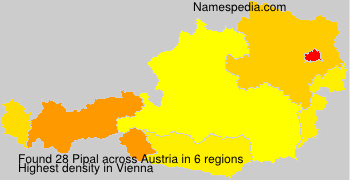 Surname Pipal in Austria Surname Pipal in Austria