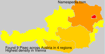 Surname Pisec in Austria Surname Pisec in Austria