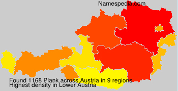 Surname Plank in Austria Surname Plank in Austria