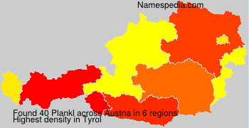 Surname Plankl in Austria Surname Plankl in Austria