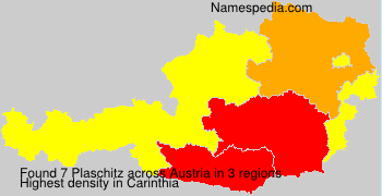 Surname Plaschitz in Austria Surname Plaschitz in Austria