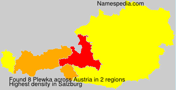 Surname Plewka in Austria Surname Plewka in Austria