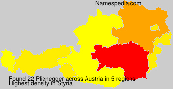 Surname Plienegger in Austria Surname Plienegger in Austria