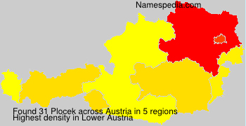 Surname Plocek in Austria Surname Plocek in Austria