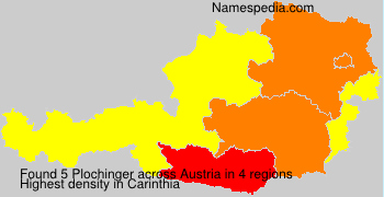 Surname Plochinger in Austria Surname Plochinger in Austria