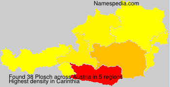 Surname Plosch in Austria Surname Plosch in Austria
