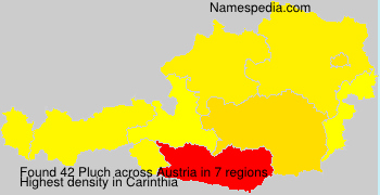 Surname Pluch in Austria Surname Pluch in Austria