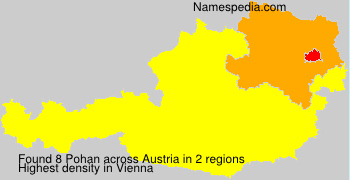 Surname Pohan in Austria Surname Pohan in Austria