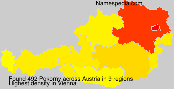Surname Pokorny in Austria Surname Pokorny in Austria
