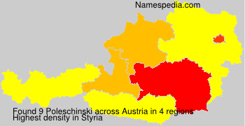 Surname Poleschinski in Austria Surname Poleschinski in Austria