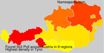 Surname Poll in Austria Surname Poll in Austria