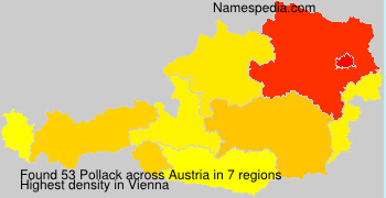 Surname Pollack in Austria Surname Pollack in Austria