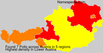 Surname Pollo in Austria Surname Pollo in Austria