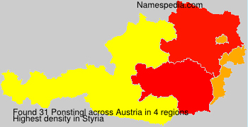 Surname Ponstingl in Austria Surname Ponstingl in Austria