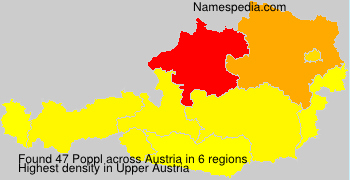 Surname Poppl in Austria Surname Poppl in Austria